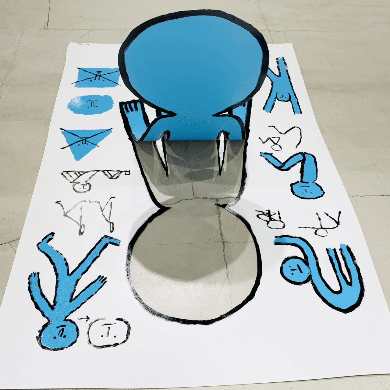 フランス人アーティスト Jean Jullienの展覧会「Paper People