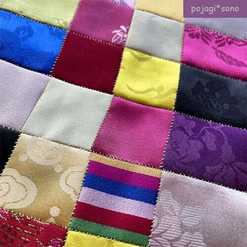 ポジャギ制作過程】数年前の四角繋ぎのチョガッポ｜pojagi*sono