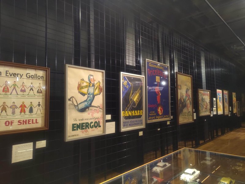 トヨタ博物館 文化館に展示してあるポスター
