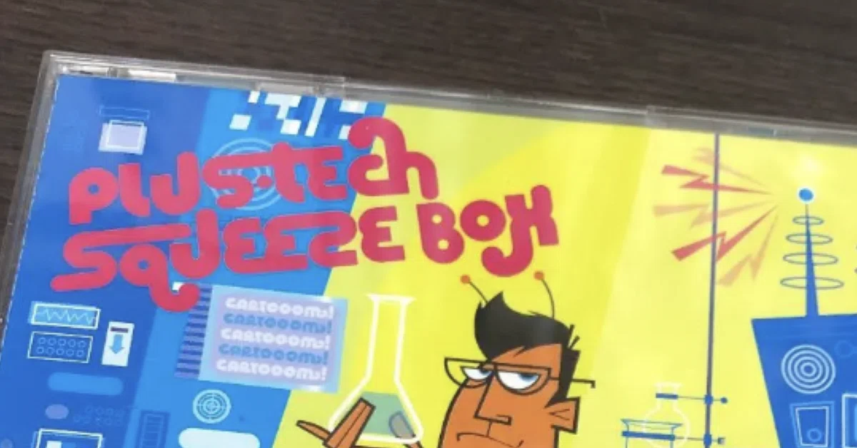 Plus-Tech Squeeze Box 『Cartooom!』　廃盤CD アルバム紹介】cartoom! / Plus-Tech Squeeze Box(2004)｜phillsy