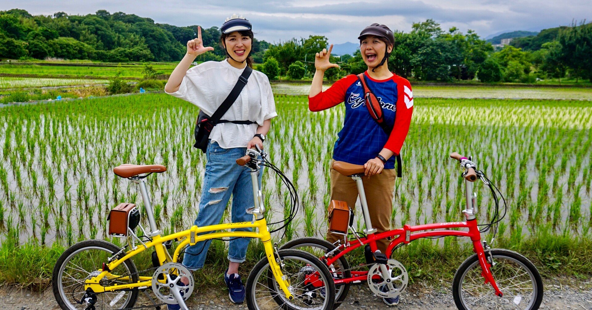 ひらつかLaLaぽた 日本最初のサイクリングロード「金目川サイクリング