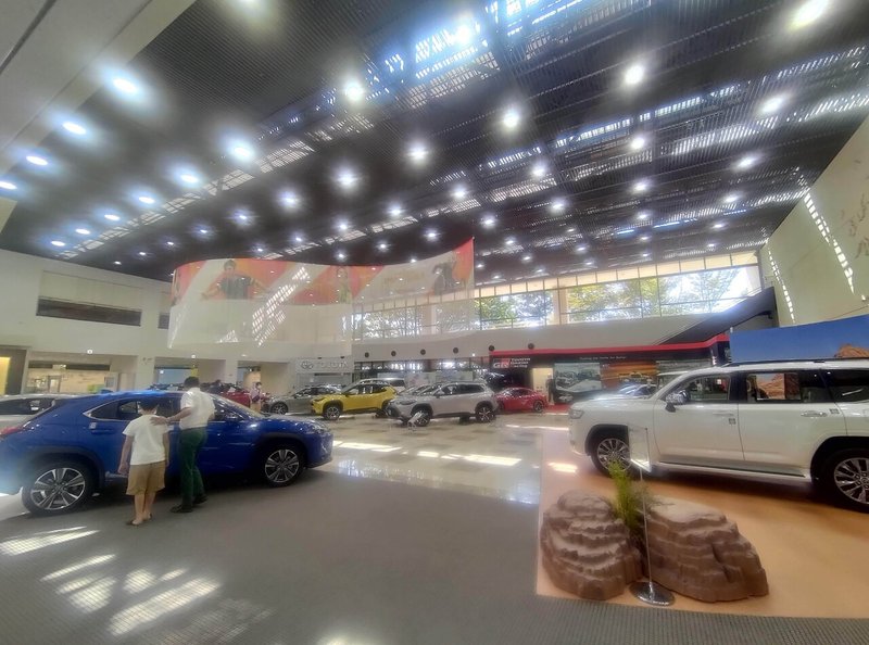 トヨタ会館の展示車
