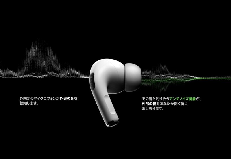 AirPods-Pro 外部音取り込み