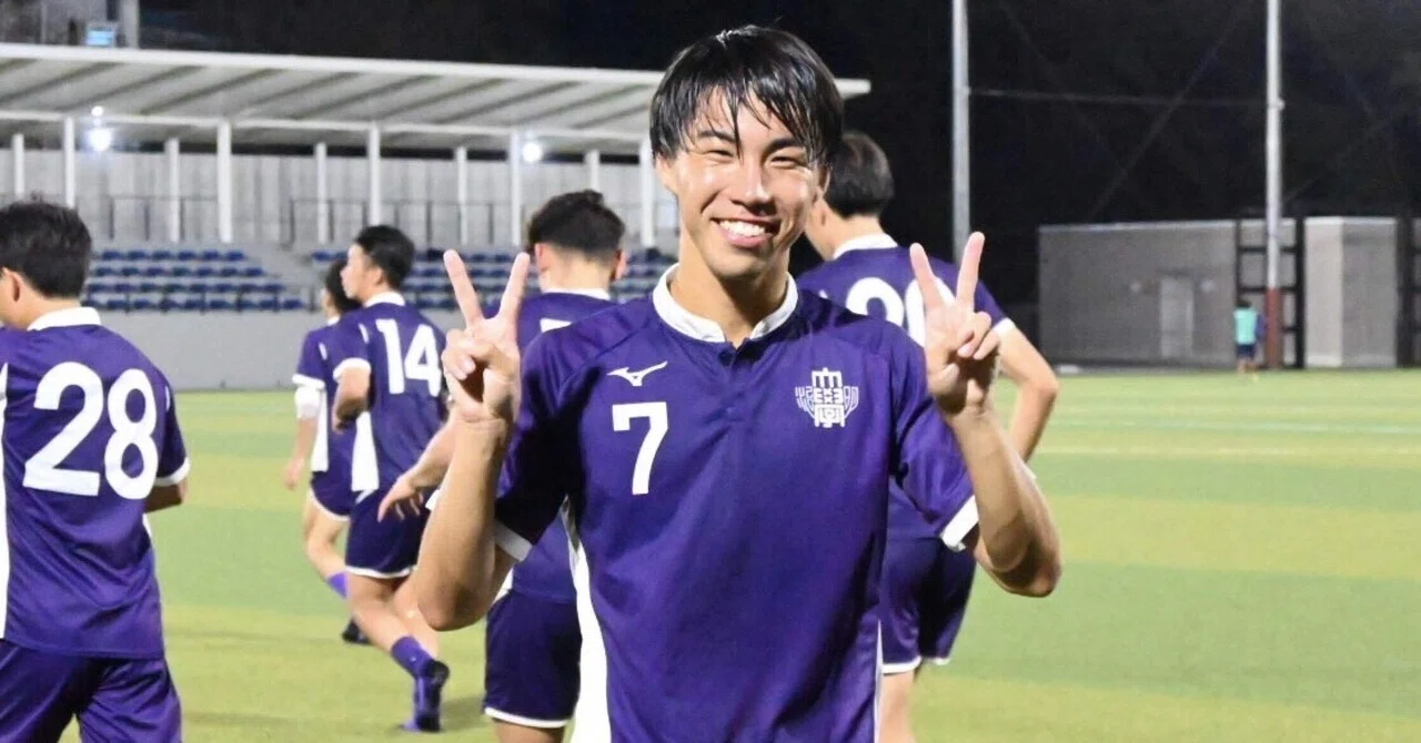 明治大学への想い 4年 西矢健人 明治大学体育会サッカー部 Note