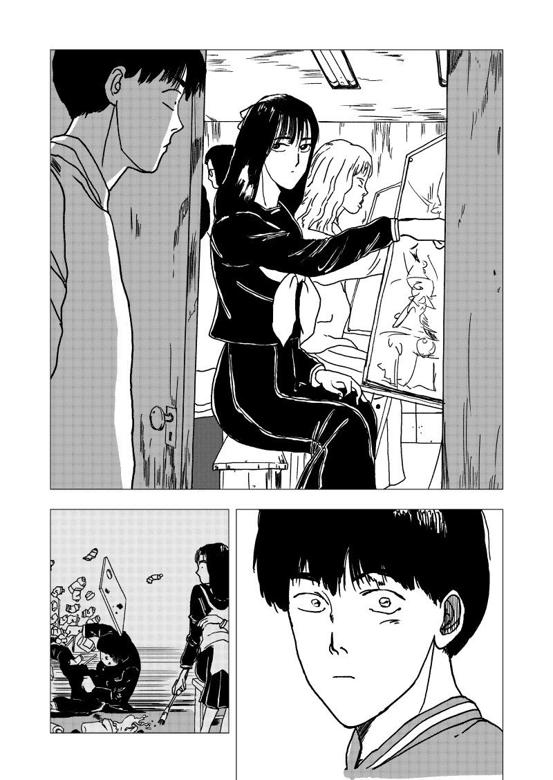 1P模写 #4 『さくらの唄』＠安達哲｜IZUMI KEITA/イズミ ケイタ 