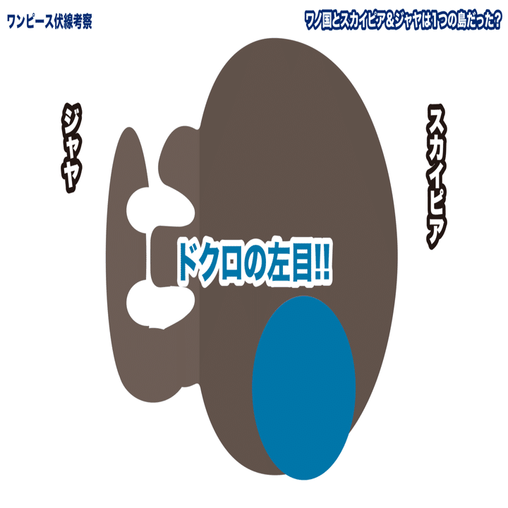 ワンピース考察 ワノ国とスカイピア ジャヤは800年前は1つの島だった ワンピースを語る人 Note
