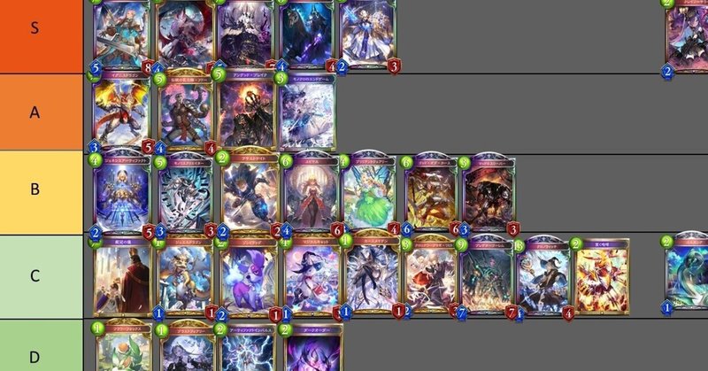 シャドバ2pick新弾金虹カード評価まとめ ソー Par そーぱる Note