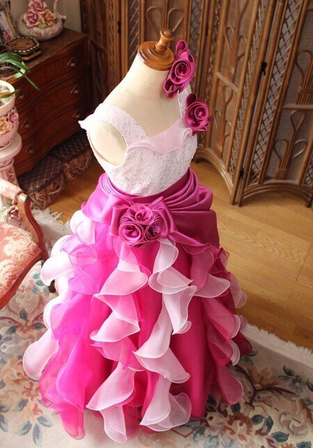 オーダーメイド ドレス 発表会 コンサート 150cm オーバースカートが