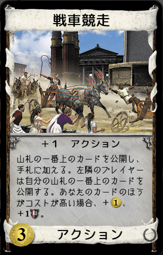 ドミニオン 戦車競走はゲームを決めるのか うりはり Note