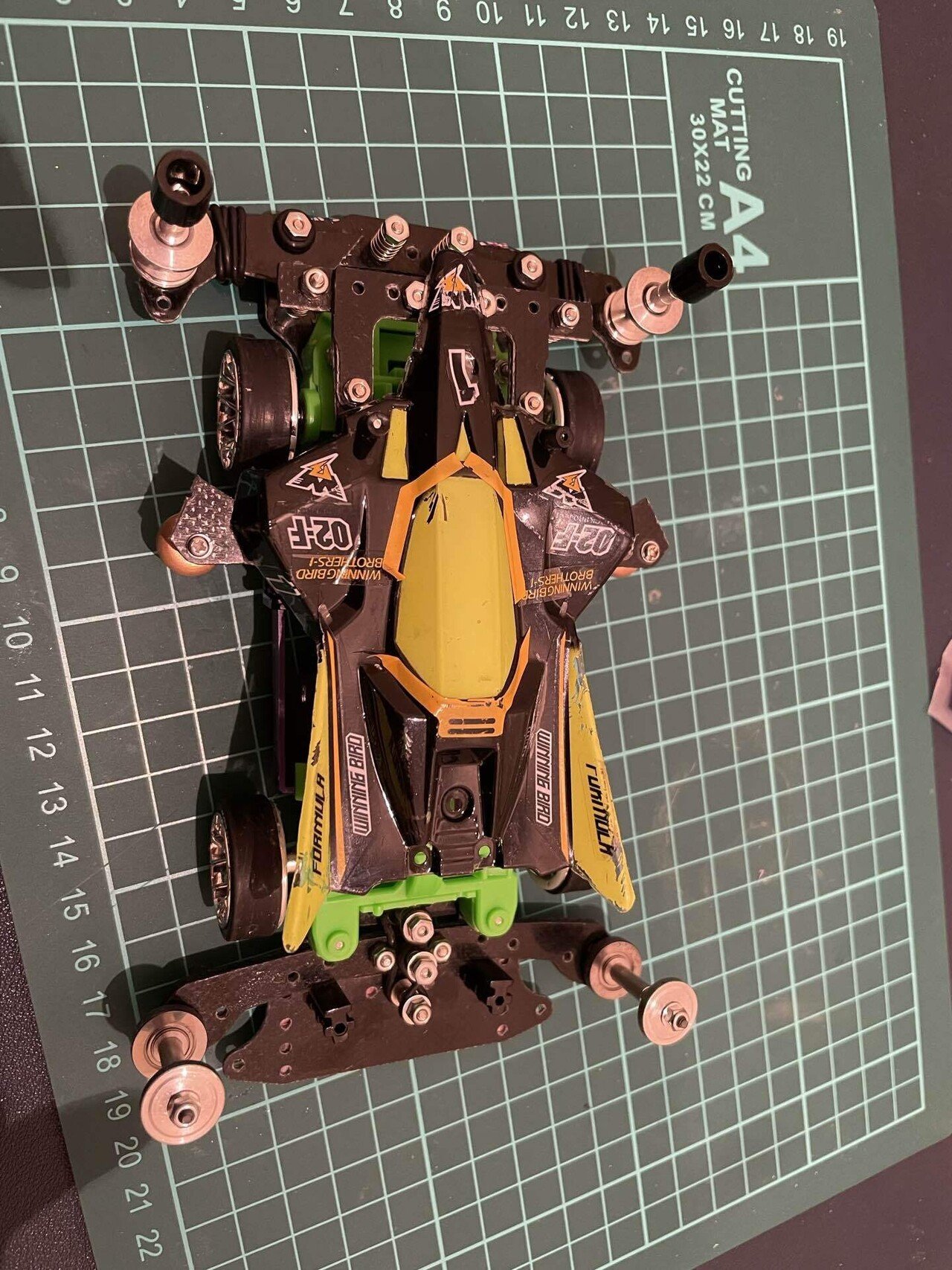 HIROページ　MSフレキカスタム Ver.Mを使ったMSフレキ。だいぶ手こずったけど、ここまで何とか完成