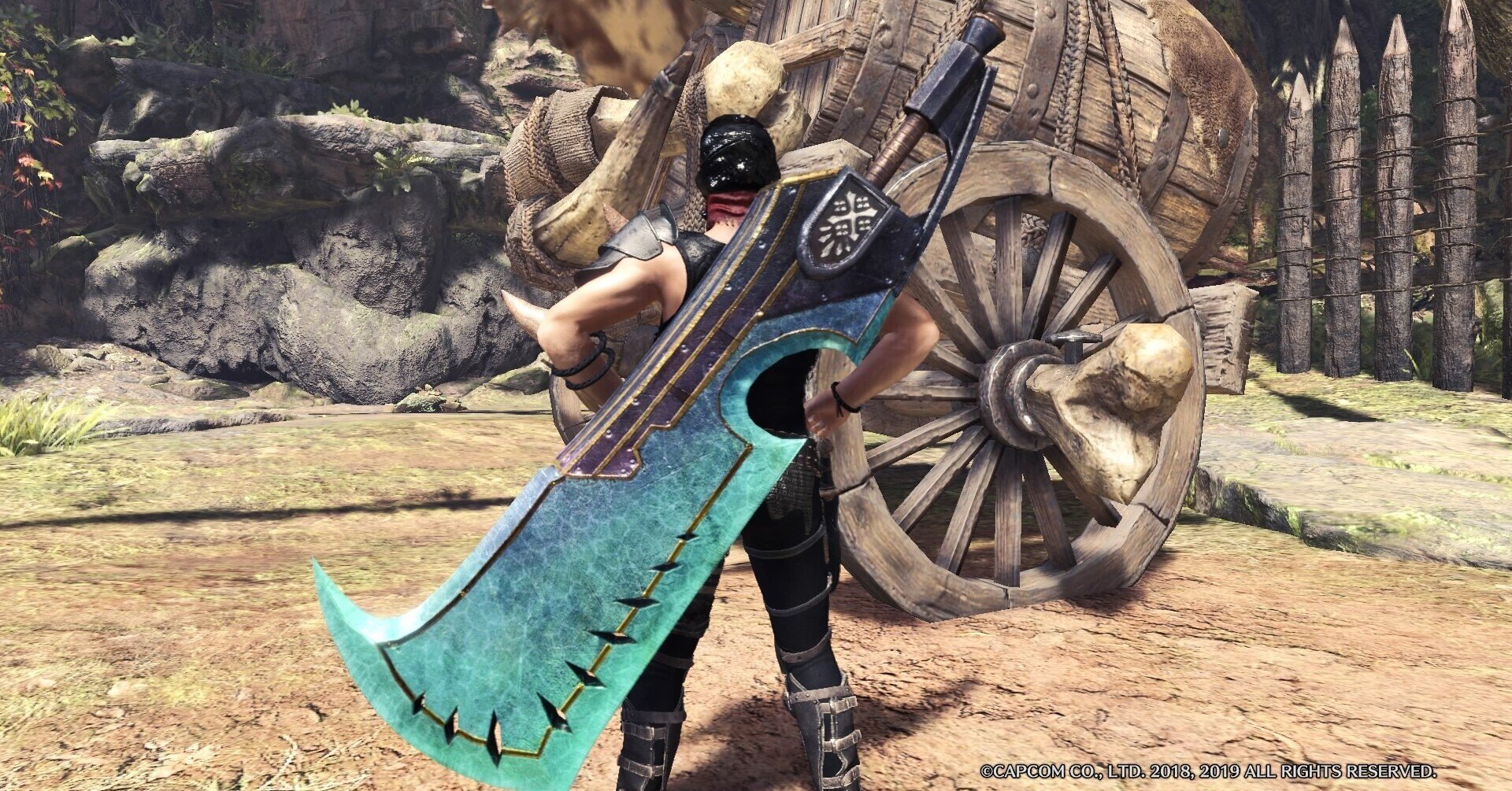 炎　HONOU 剣刃 ◇難有り品◇RED ORCA レッドオルカ上村剣鉈 7寸全長370mm