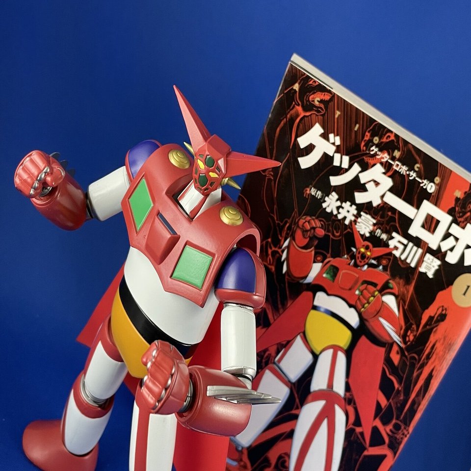 原作版ゲッター1 (ラストゲッター) レジンキット完成品 初代ゲッターロボ】ユージン マスターアクション ゲッター1(原作版