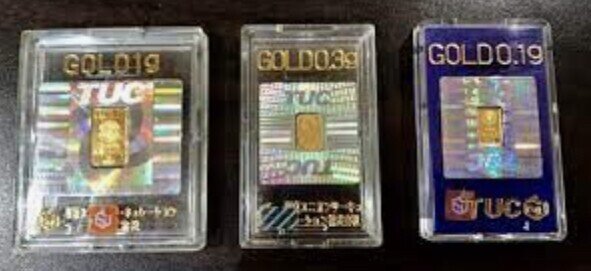 TUC 特殊景品 金 0.3g TUC金景品0.3g