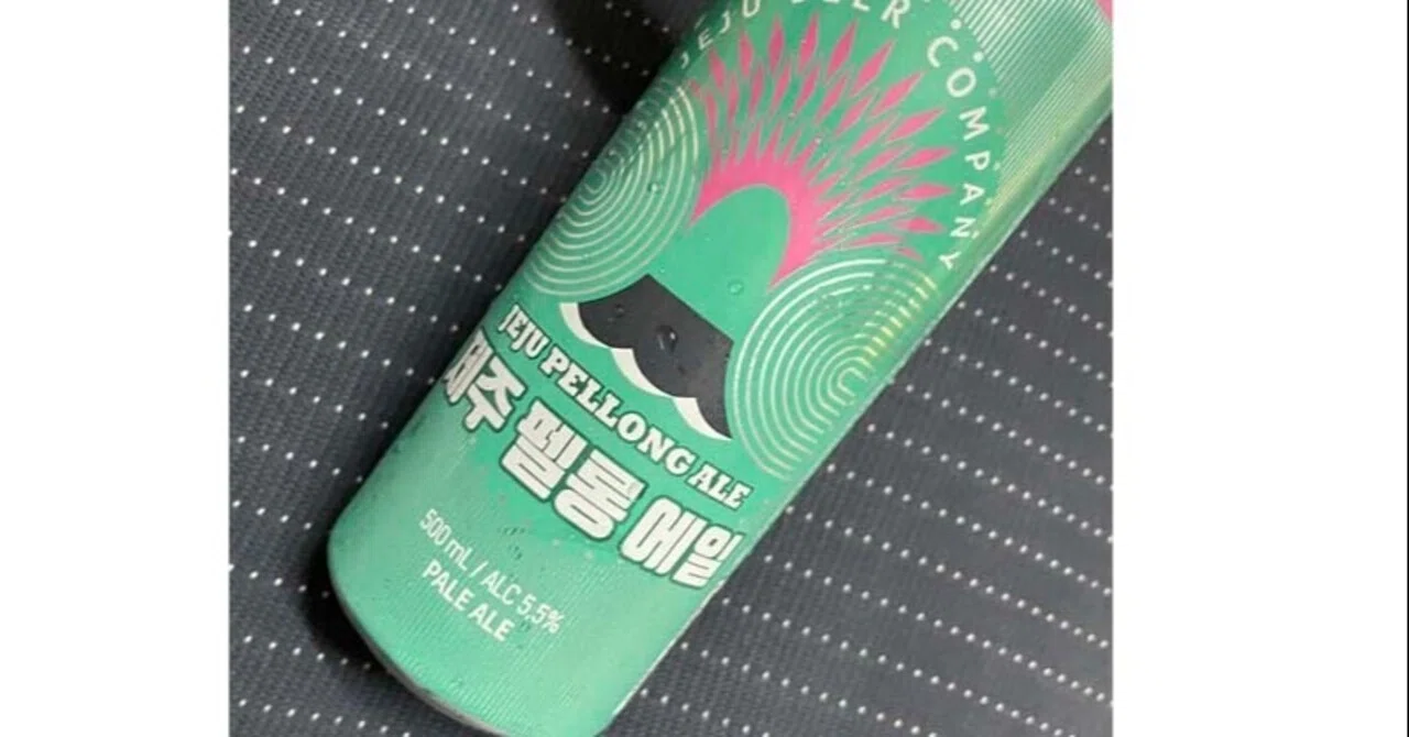 韓国から荷物が届いた！済州島ビール！モシ！｜pojagi*sono