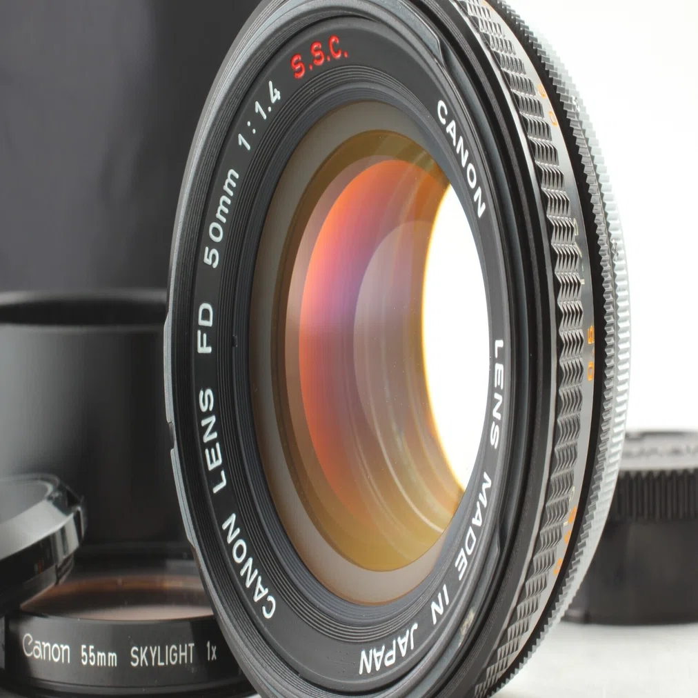 キャノン 旧FDレンズの分解 Canon FD 50mm F/1.4 SSC｜フィルムカメラ 