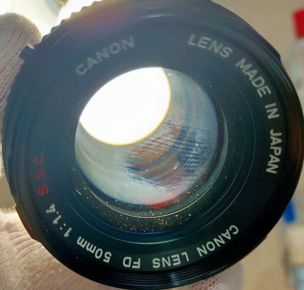 キャノン 旧FDレンズの分解 Canon FD 50mm F/1.4 SSC|フィルム キャノン 旧FDレンズの分解 Canon FD 50mm F/1.4 SSC|フィルム