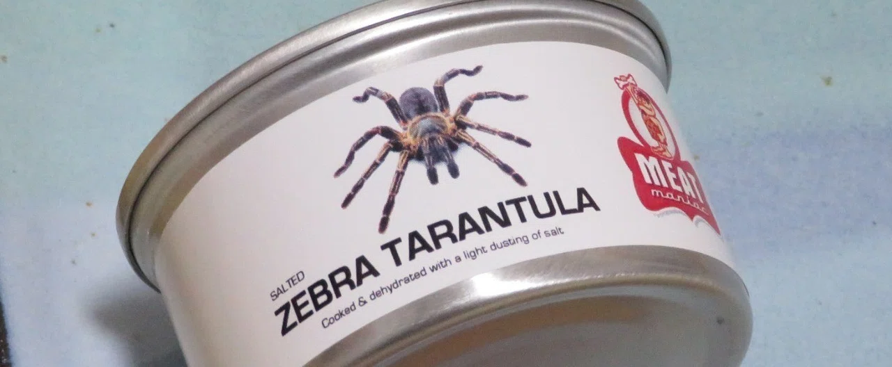 Let's Try Eating a Tarantula｜水鏡
