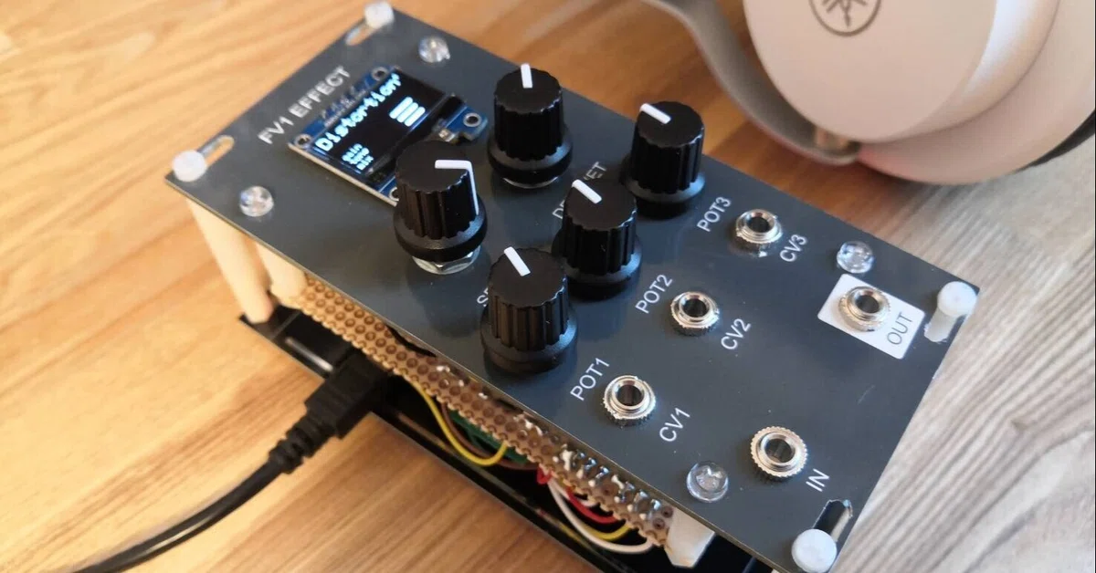 2400円で作る高品質DSPマルチエフェクター-モジュラーシンセ自作 