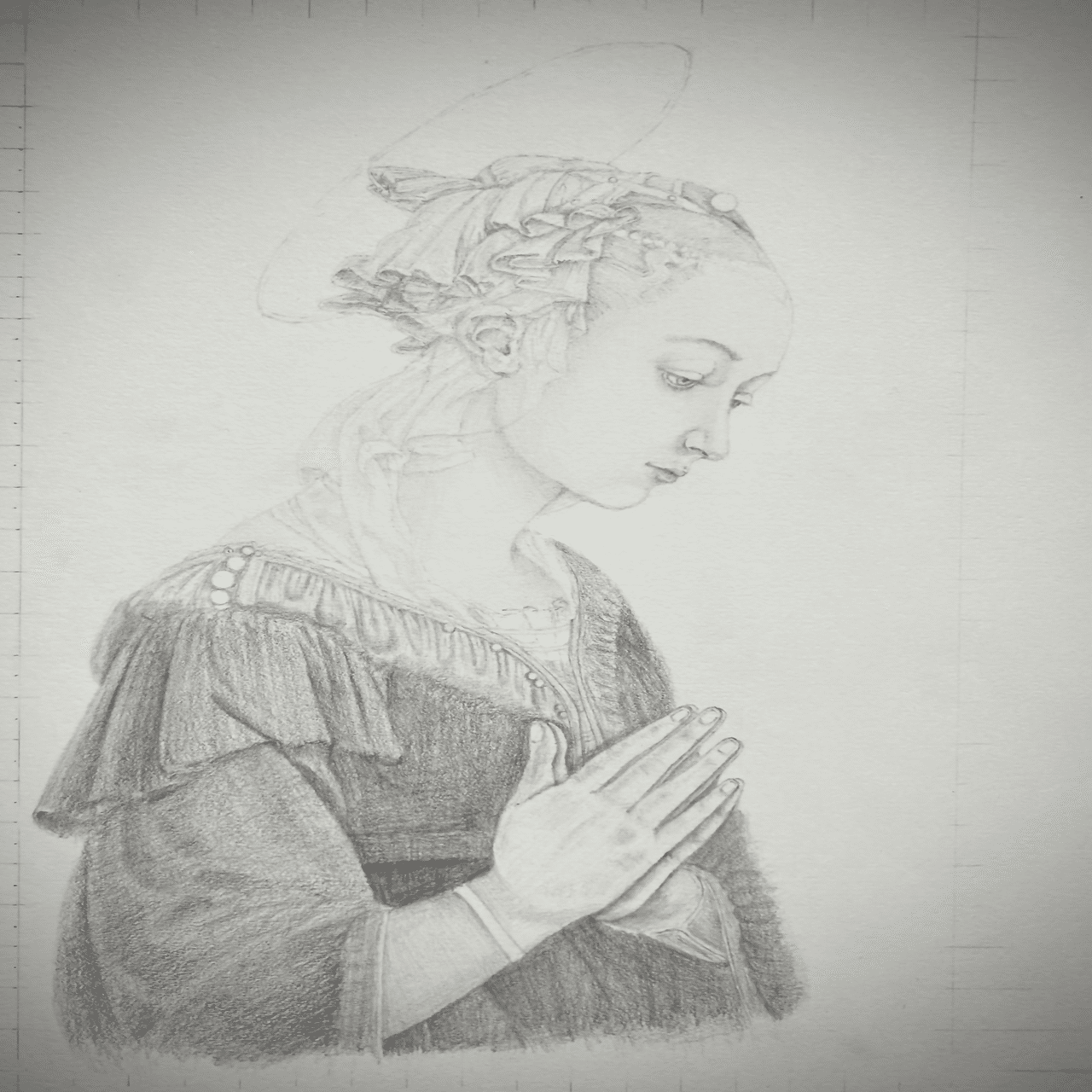 鉛筆1本で名画を模写｜あっきー＊らっきー