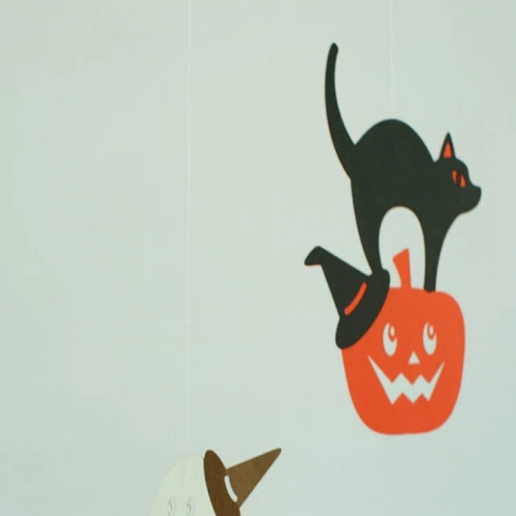 ハロウィン☆オバケ&黒猫さん 鋭い