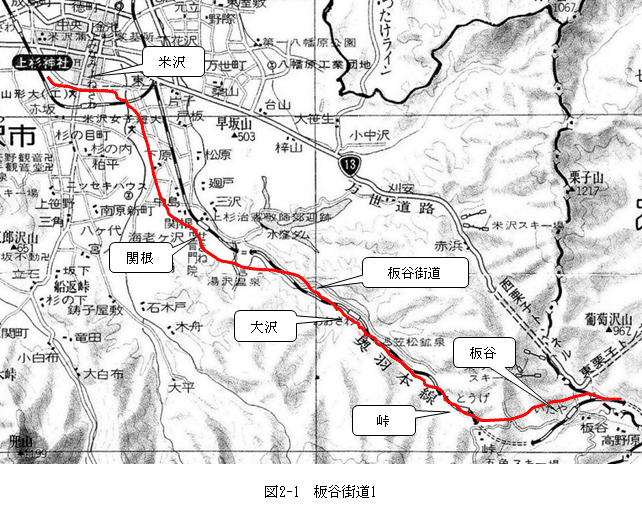 第4節 米沢に通じた江戸時代の道｜文夫の窓
