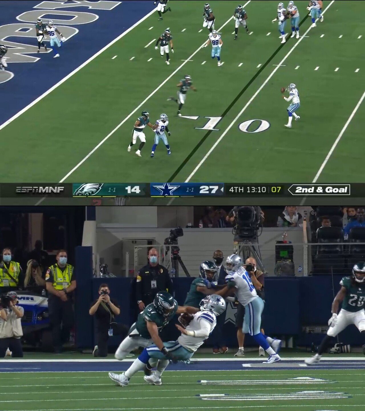 フィラデルフィア イーグルス Vs ダラス カウボーイズ Ts Note