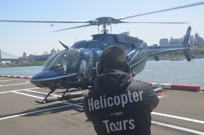 ニューヨークのヘリポート
