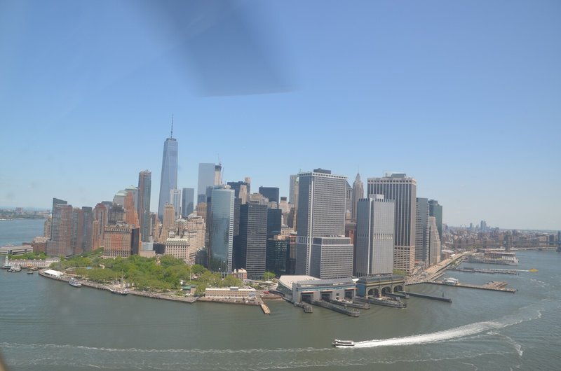 マンハッタン島南端部の景色