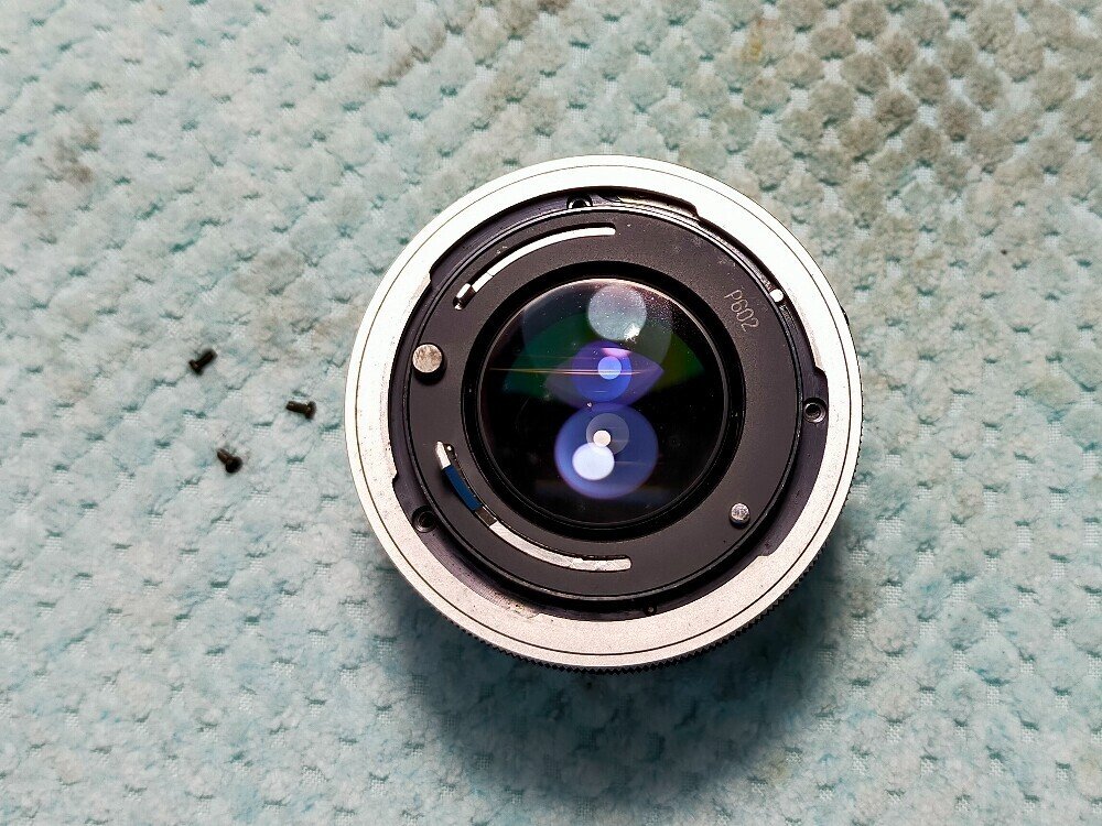 キャノン 旧FDレンズの分解 Canon FD 50mm F/1.4 SSC｜フィルムカメラ ...