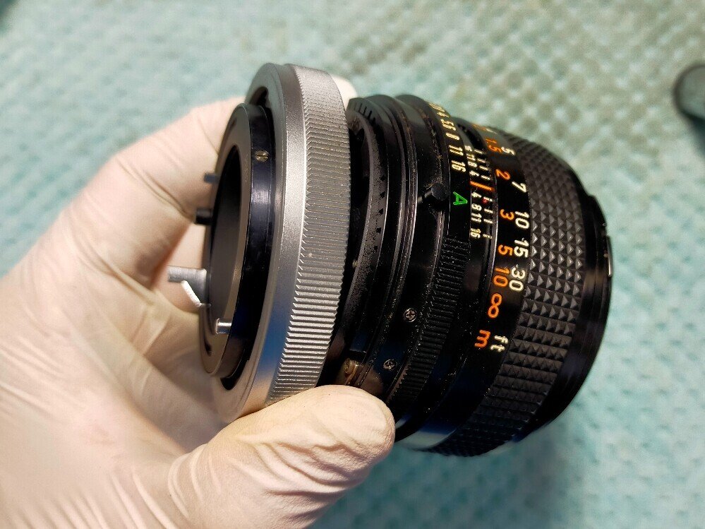 キャノン 旧FDレンズの分解 Canon FD 50mm F/1.4 SSC|フィルム キャノン 旧FDレンズの分解 Canon FD 50mm F/1.4 SSC|フィルム