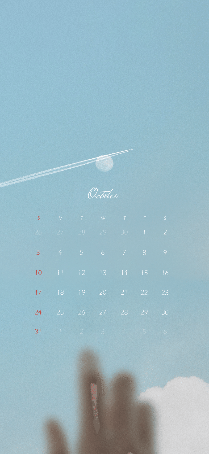 10月のカレンダー を Note