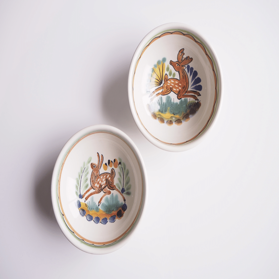 メキシコ　トナラ焼き　8点セット No.10048「メキシコの民芸：トナラ焼き」20cm角 SOLD | ボルト