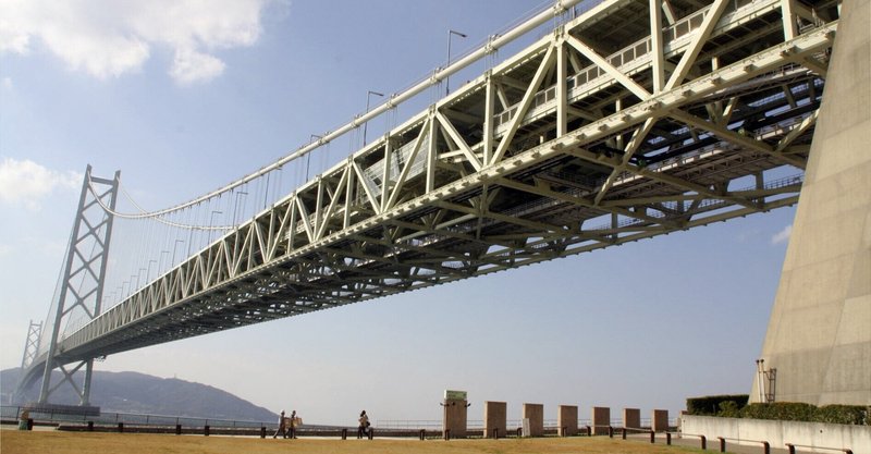 世界最長のつり橋、明石海峡大橋が開通するまで