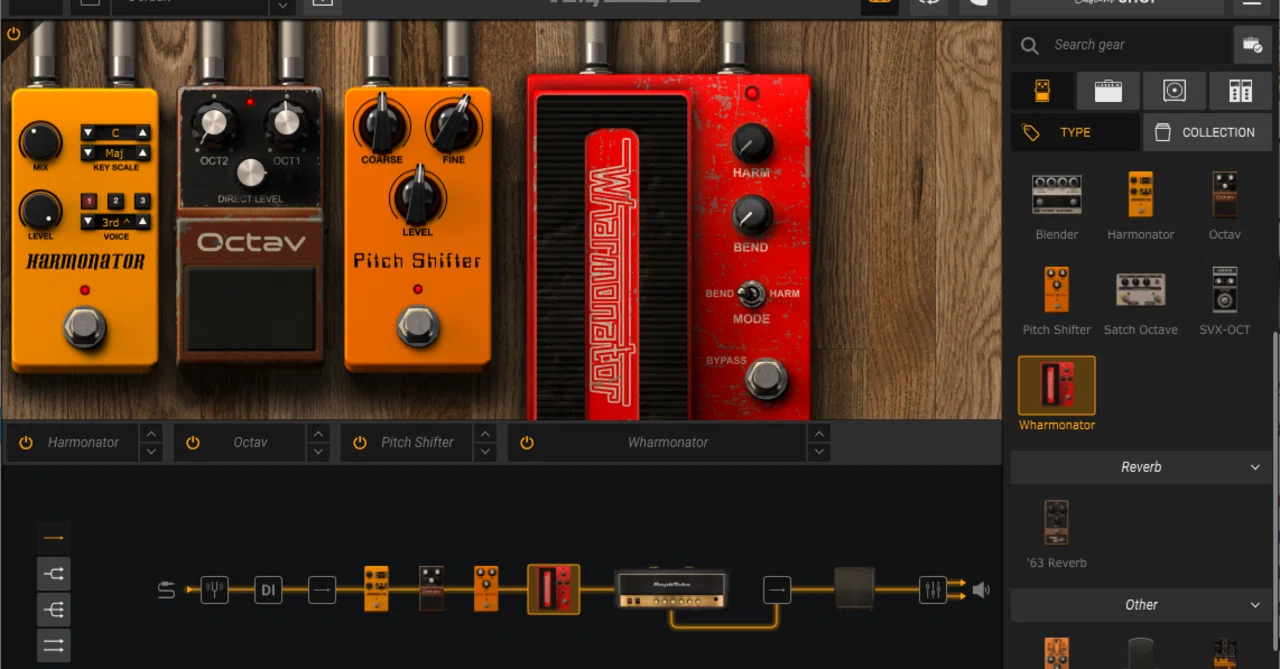 Amplitube5 マニュアル和訳計画 ストンプ編⑦ （デフォルトギア 