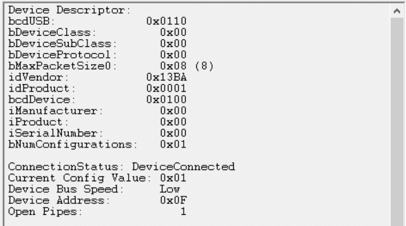 10_USBViewの確認結果