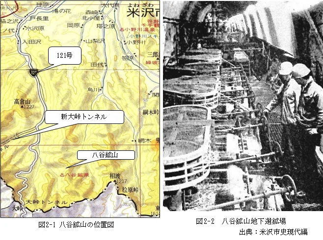 第8節 置賜地域の鉱山｜文夫の窓