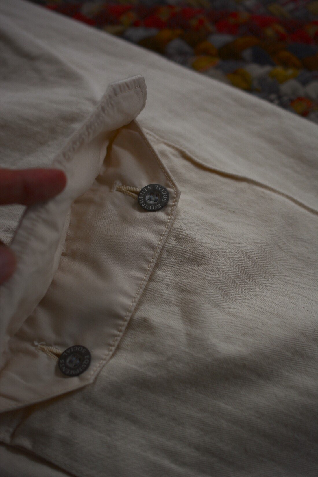 パンツ outil for nariwai PAINT LINEN m-47 outil for nariwai PAINT LINEN m-47 | ワークパンツ・カーゴ
