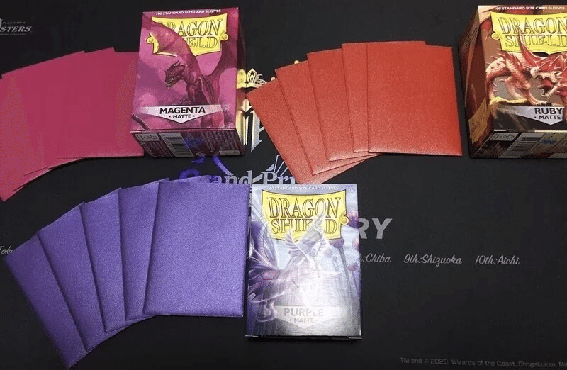 ドラゴンシールド カタナスリーブ まとめ売り カードスリーブ全種類比較】ハイパーマット,katana,ドラゴン