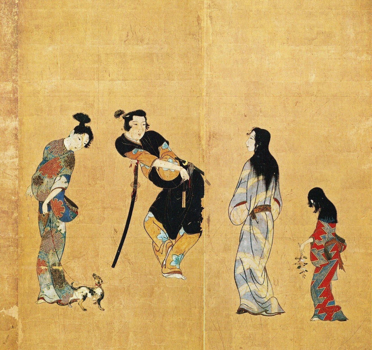 実況する美術鑑賞＃39】作者不詳「彦根屏風」 【毎日60分で1記事