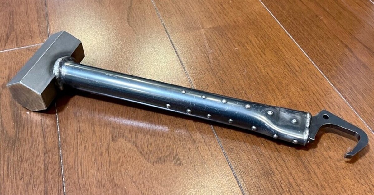 かわいい新作 もはや武器！山賊マウンテンのハンマー×ペグ抜き「六角json テント・タープ