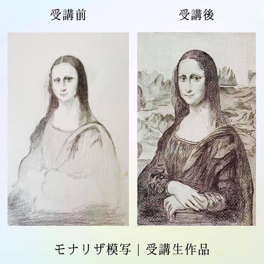 5年間かけたモナリザの模写 美術品・アンティーク・コレクション