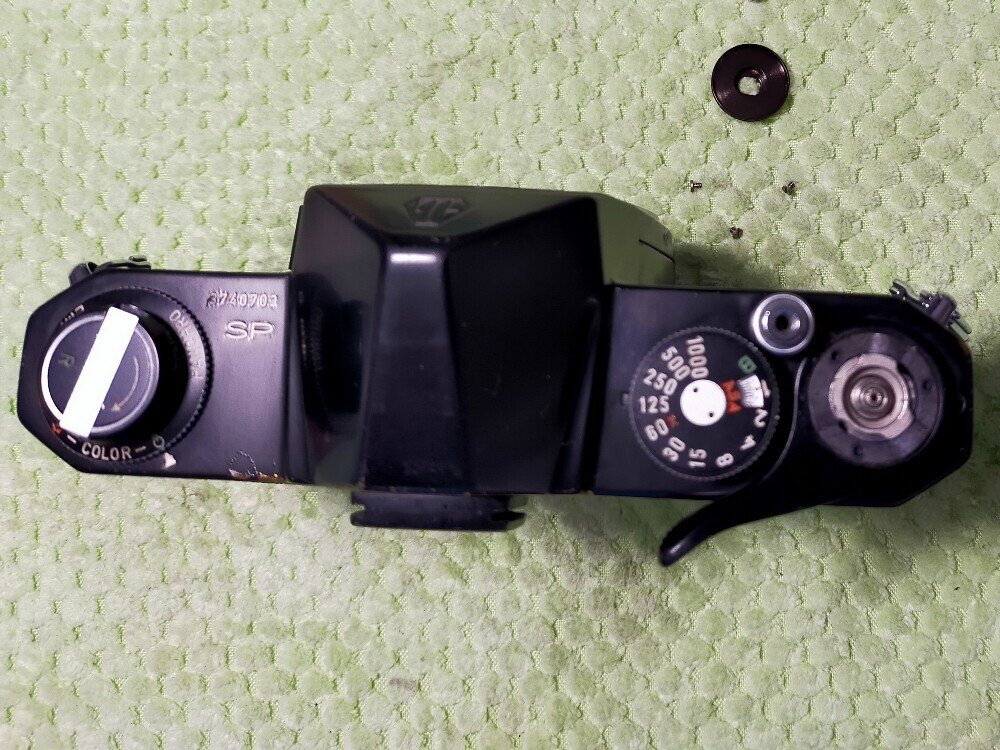Pentax SPの分解｜フィルムカメラ修理のアクアカメラ｜note