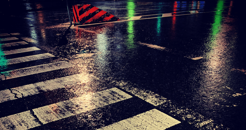 【詩】雨の夜