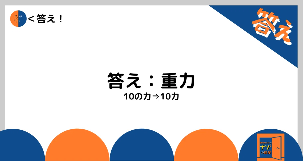 答え