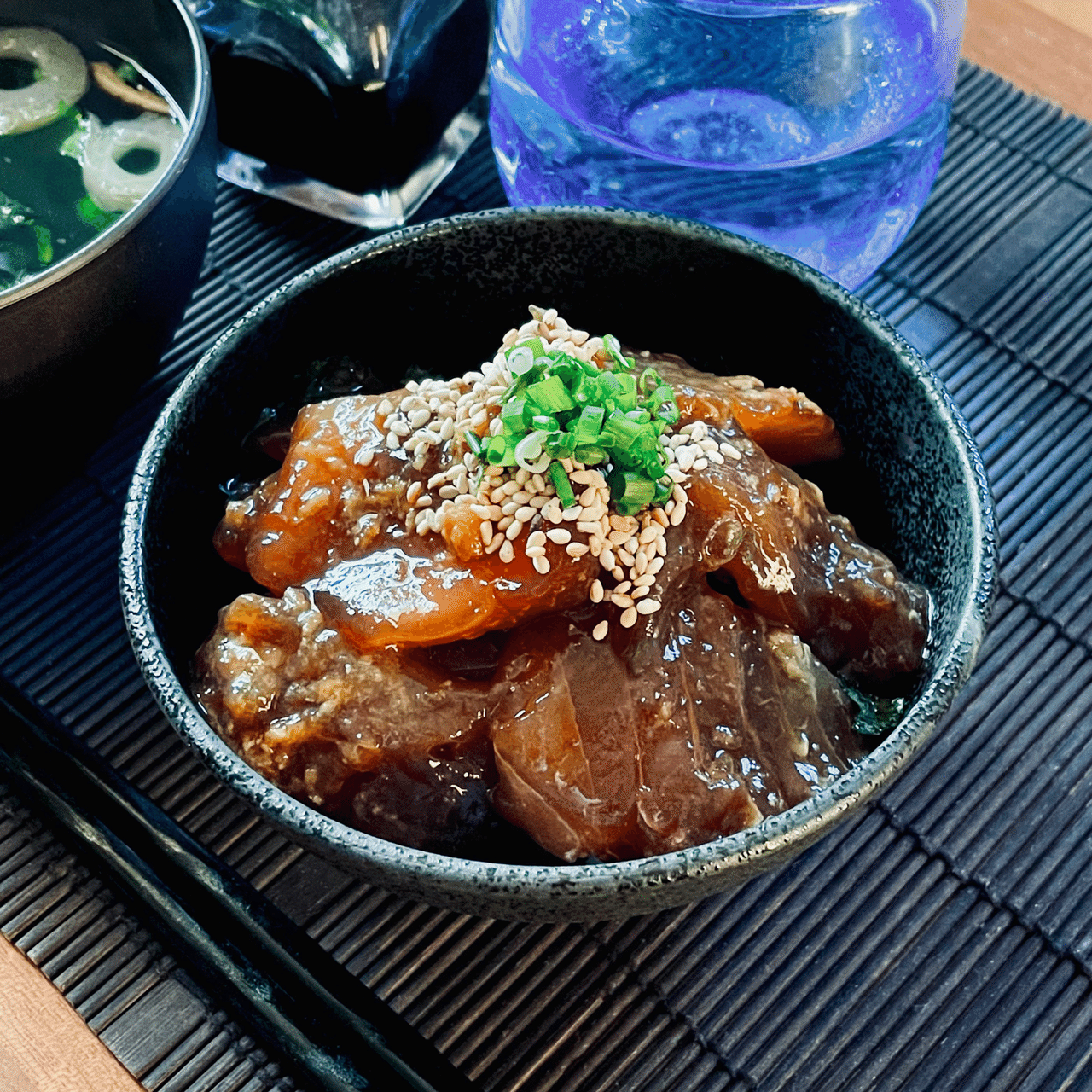 ビンチョウマグロの漬け丼 As Note