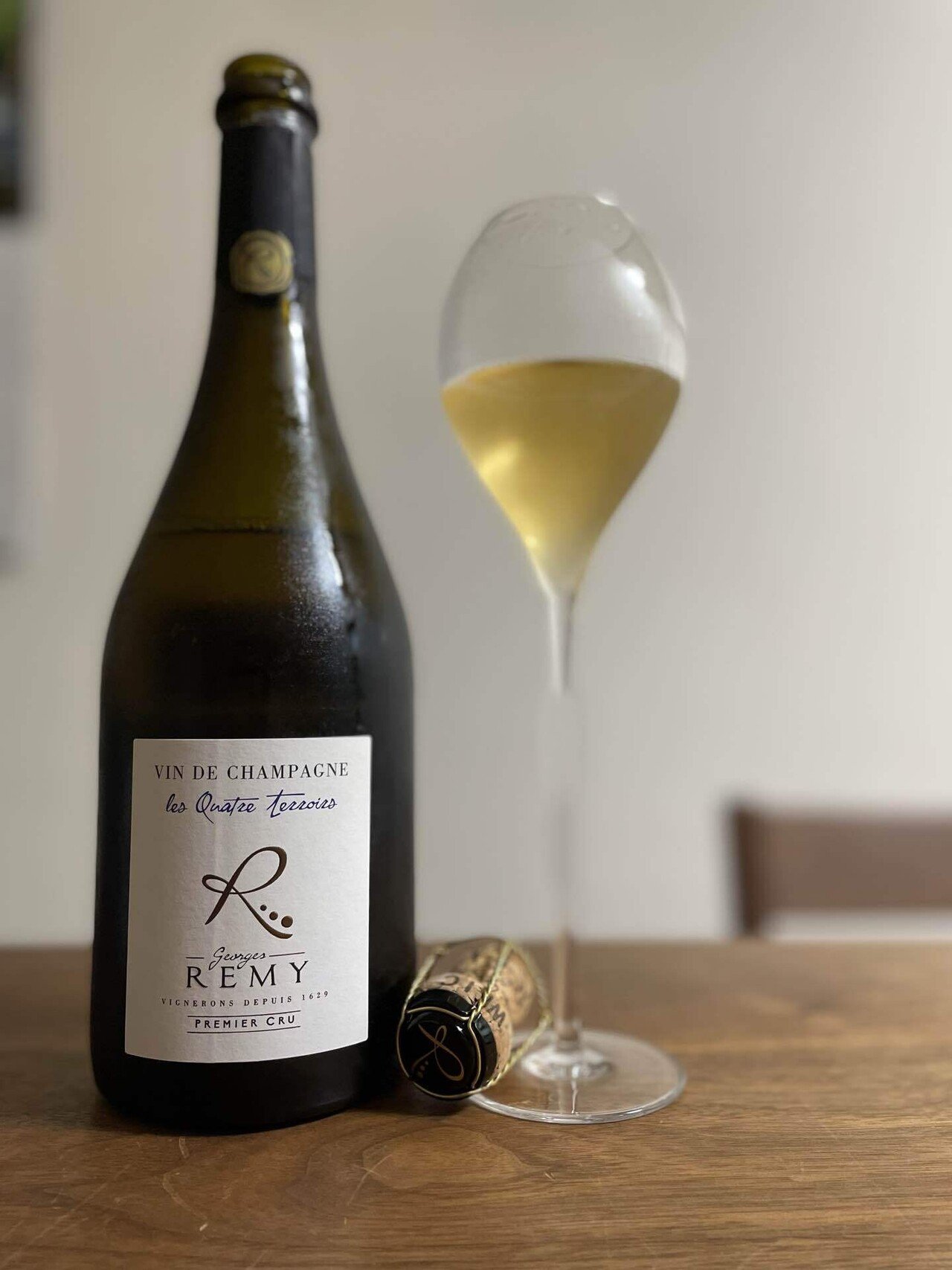 今日のシャン。ジョルジュ・レミのレ・キャトル・テロワール、2017