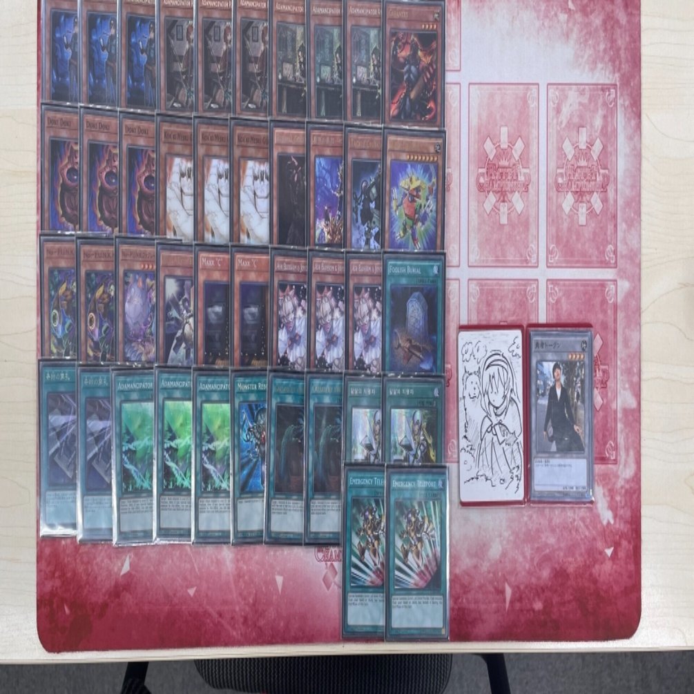 環境的に追い風？？？？デッキの上から夢を掴め！！アダマシア！！｜じゅき