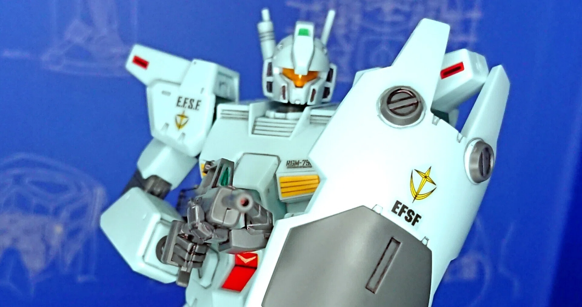 2021.10.03 HGUC RGM-79N ジム・カスタム｜ちょびのび