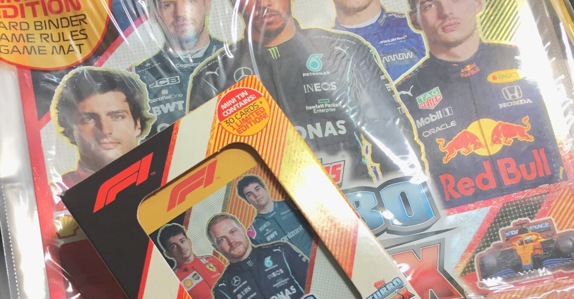 F1公式トレカ『Topps TURBO ATTAX 2021』レビュー～遊び方とか