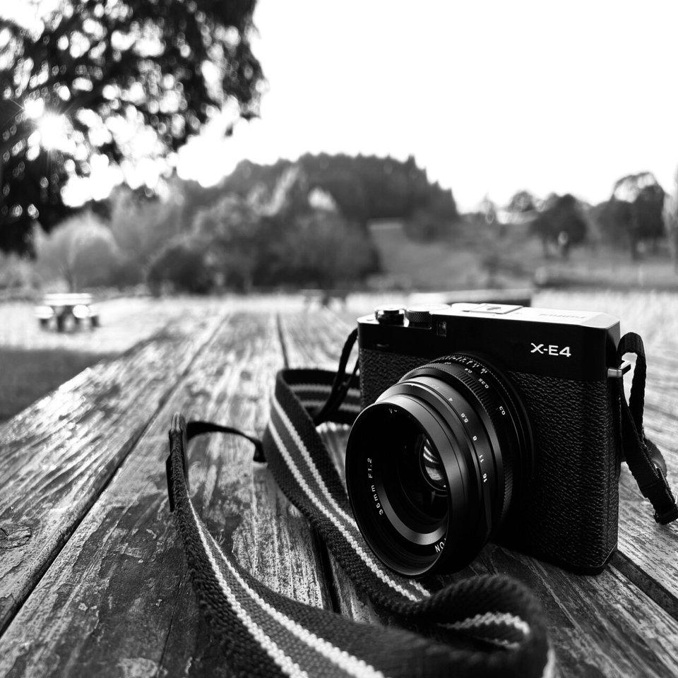 FUJIFILM X-E4 × Nokton 35mm F1.2｜夢玉